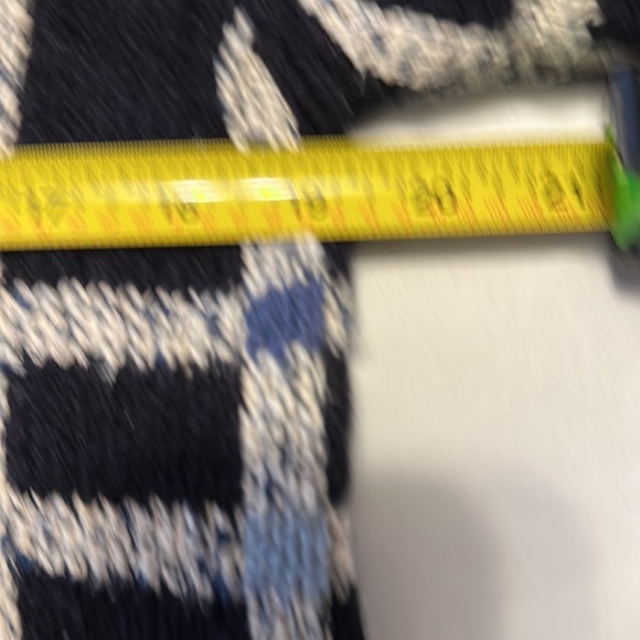 Talbots Sweater- Size M- Navy blue is the Base color with other colors - Picture 8 of 8